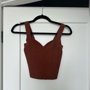 Abercrombie Sweetheart Sweater Tank